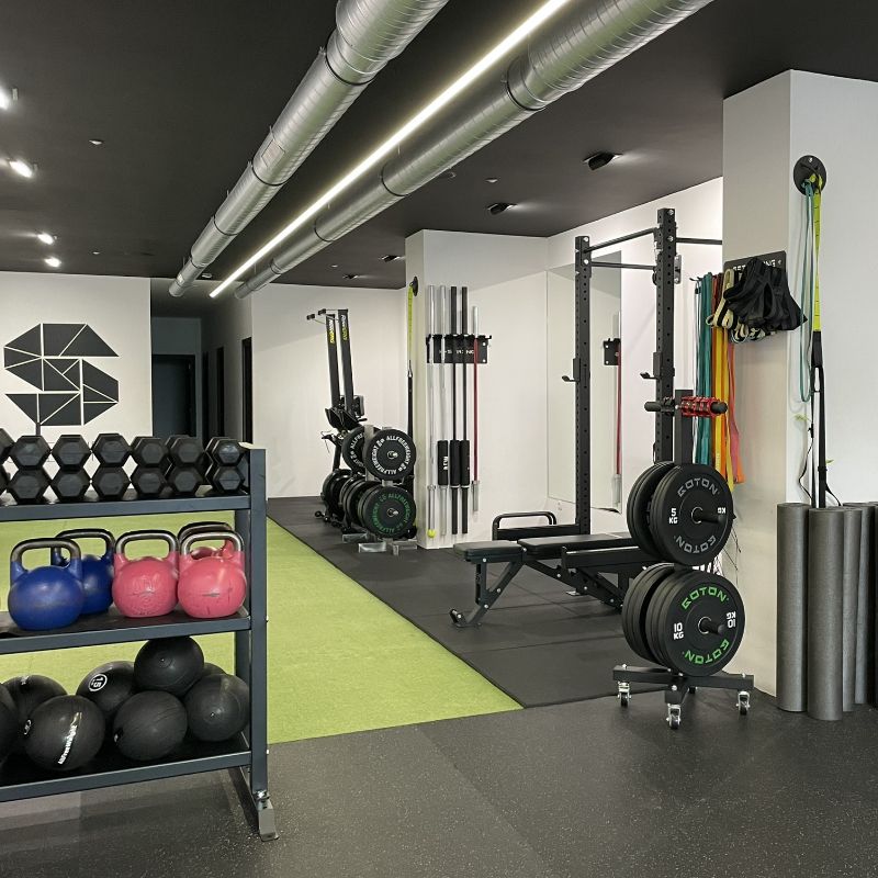 Gimnasio en viveiro