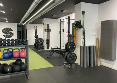 Gimnasio en viveiro