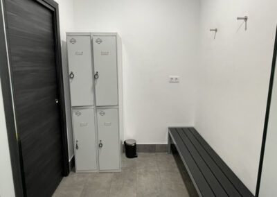 Gimnasio en viveiro