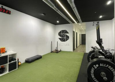 Gimnasio en viveiro