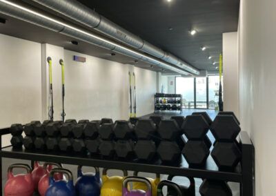 Gimnasio en viveiro