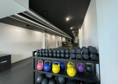 Gimnasio en viveiro